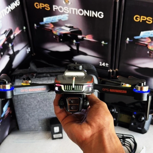 J6 GPS Mini Remote Display Dual Battery Drone