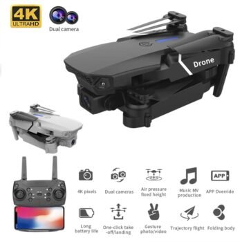 998 PRO Foldable Toy Drone 4K WIFI Camera Remote Control