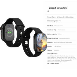 FX Dream 4G Sim Card Camera Android Amoled Smartwatch (JC01)