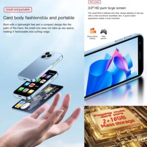 FX Mini Phone 4G Dual Sim Android Smartphone (3GB/16GB)