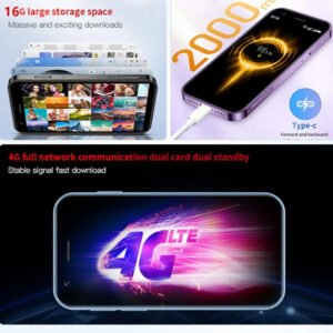 FX Mini Phone 4G Dual Sim Android Smartphone (3GB/16GB)