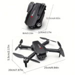 H16 Brushless Drone Dual Camera Foldable WIFI Remote Control