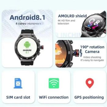 HW18 Call 2 5G Android Amoled Camera Smartwatch 8GB/128GB