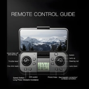 J6 GPS Mini Remote Display Dual Battery 4k Drone