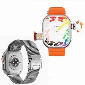 S12 Ultra 2 5G Android Smartwatch – Milanese Loop Edition