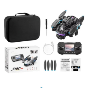 S160 4K Gimbal Camera UAV Drone Remote Display Dual Battery