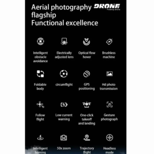 S28 GPS 4K Brushless Gimbal Camera Drone- Big Display Remote