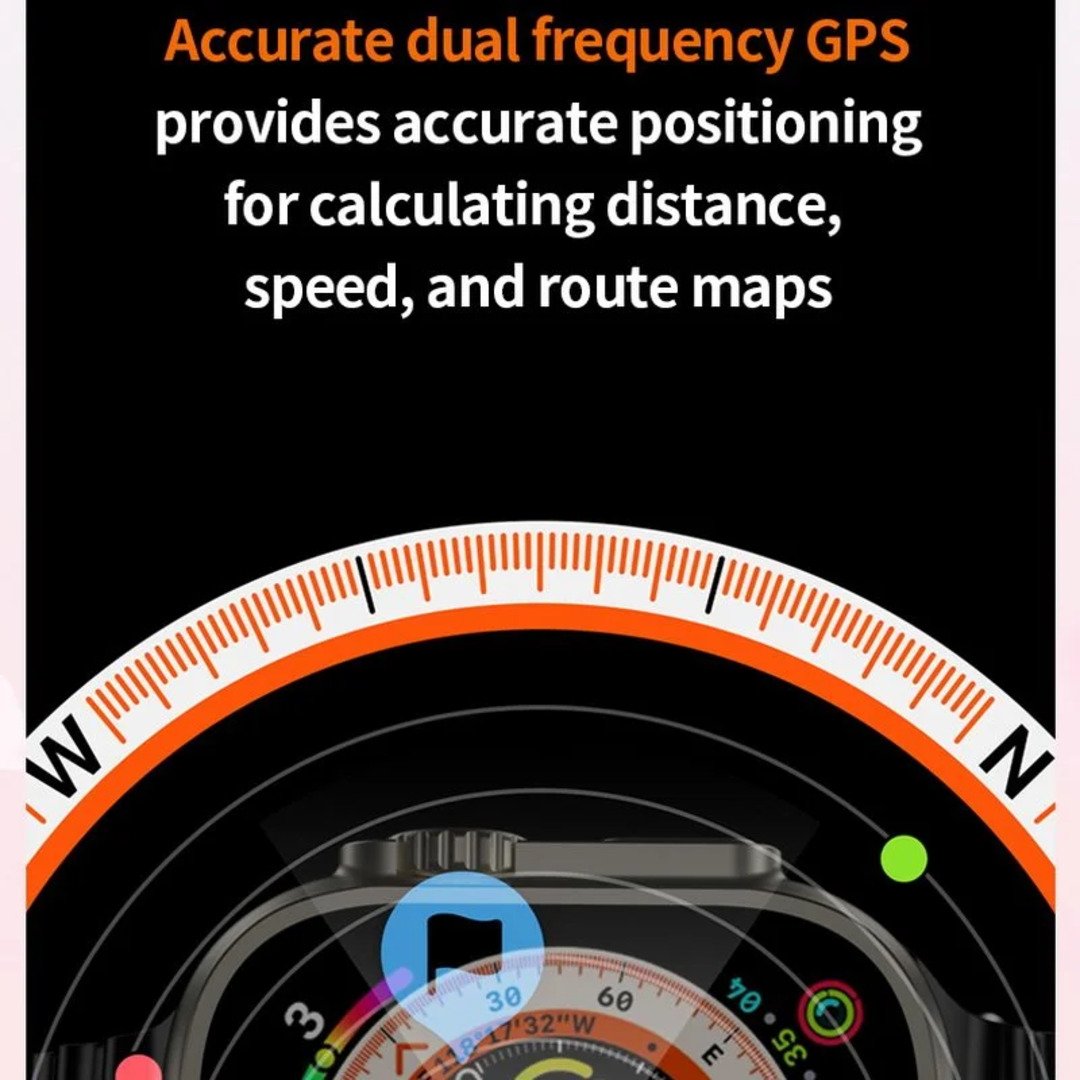 S8 Ultra 5G_6 S8 Ultra 5G SIM Support Android Smart Watch (4GB / 64GB)