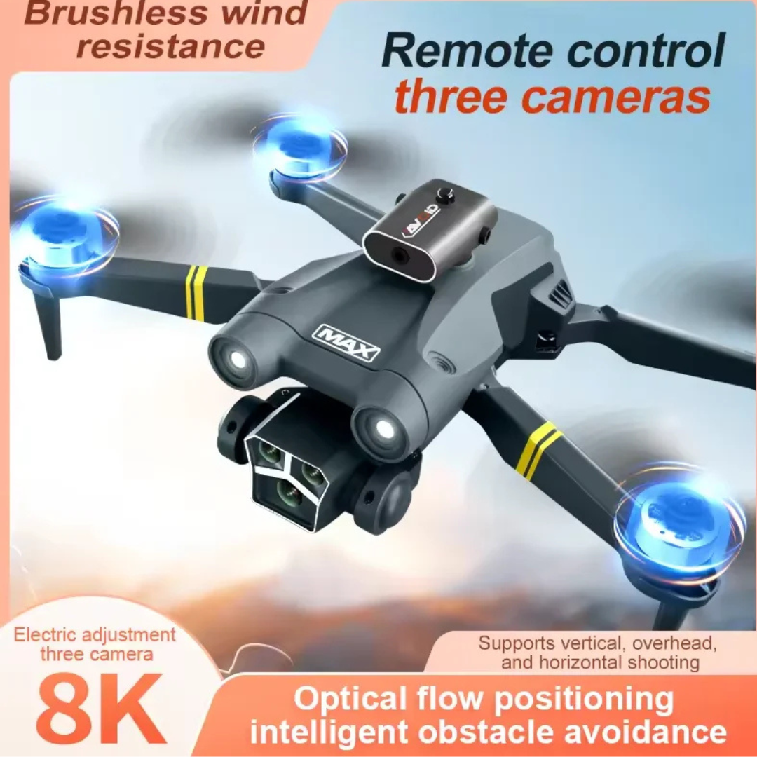 Y3 MAX Brushless Triple 4K Gimbal Foldable OAS Drone Y3 MAX Brushless Triple 4K Gimbal Foldable OAS Drone