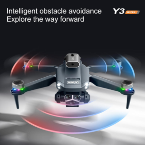 Y3 Ultra Brushless Drone with Gimbal Camera & Remote Display