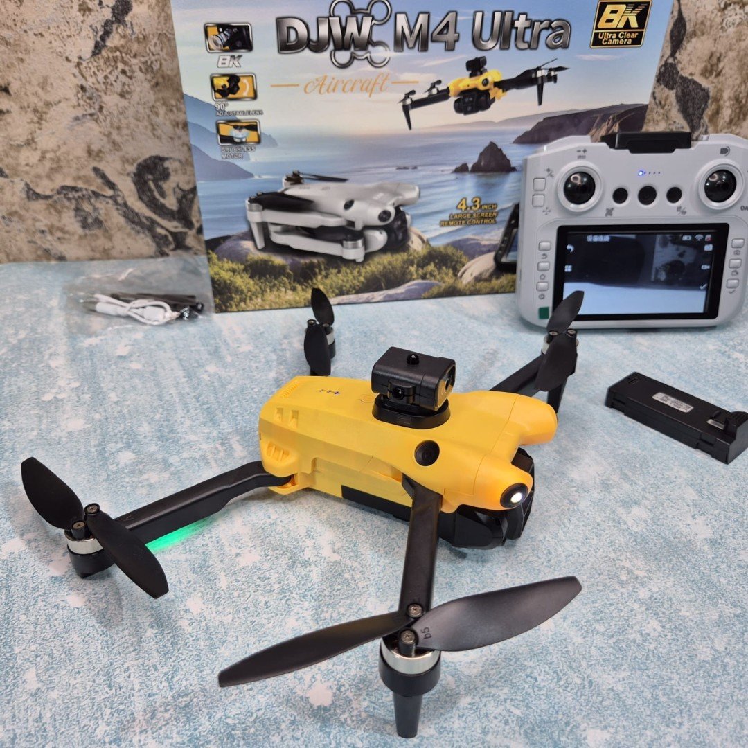 DJW M4 Ultra 4K Dual Camera Drone with Obstacle Avoidance
