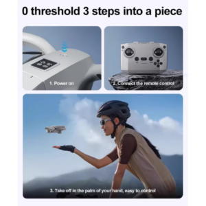 GT3 MINI UFO 4K Dual Camera OAS Drone with Remote Display