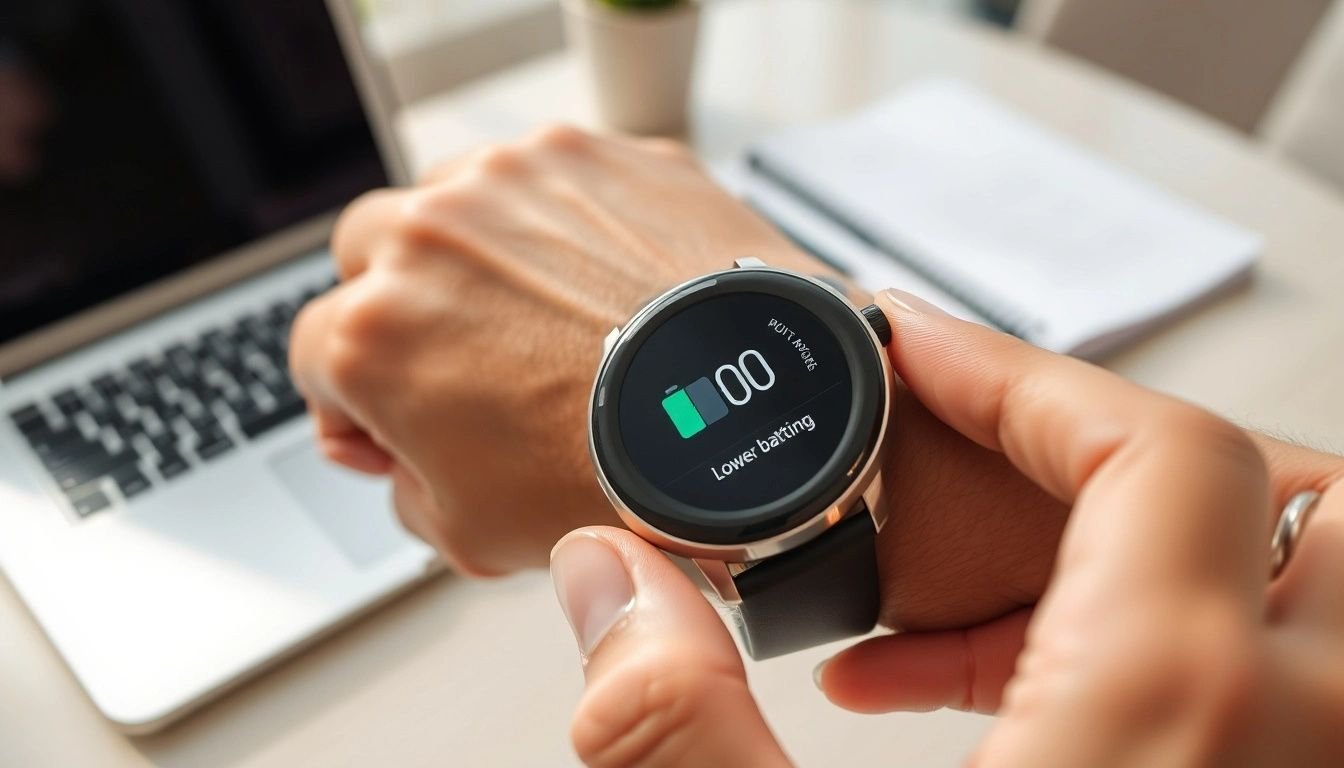 smartwatch battery life, smartwatch battery drain, smartwatch charging tips,smartwatch settings for battery, smartwatch maintenance guide