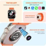 S8 Ultra 2 5G Back Camera Android Smartwatch (8GB/128GB)