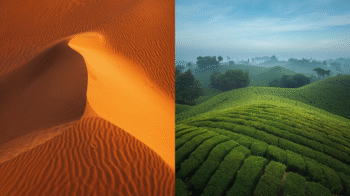 Drone Photography India, Patterns and symmetry