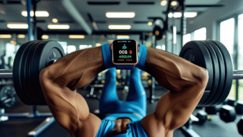 fitness smartwatch, workout tracker, heart monitor, sleep tracker