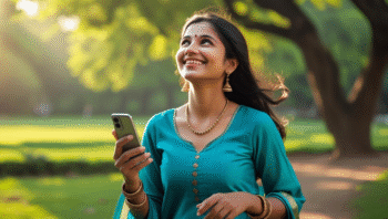 mini phone for digital detox, how to reduce screen time on phone, digital detox benefits, small phone with 4G , smartphone addiction statistics India