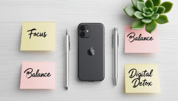 mini phone for digital detox, how to reduce screen time on phone, digital detox benefits, small phone with 4G , smartphone addiction statistics India