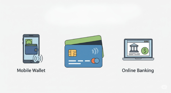 Illustration showing Flexnova privacy policy, data collection, how Flexnova uses your information, order cancellation policy, and third-party sharing.