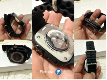  Watch Ultra Series 8 Black 49mm APPL Logo For iPhone & Android