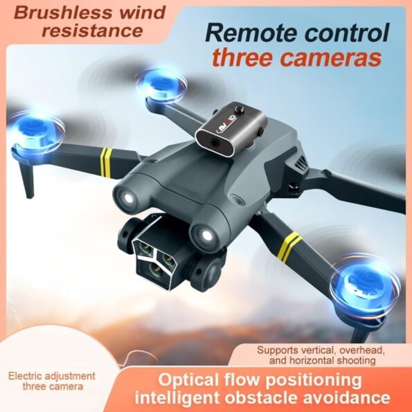 M3 MAX Drone Brushless Motor Triple 4K Camera