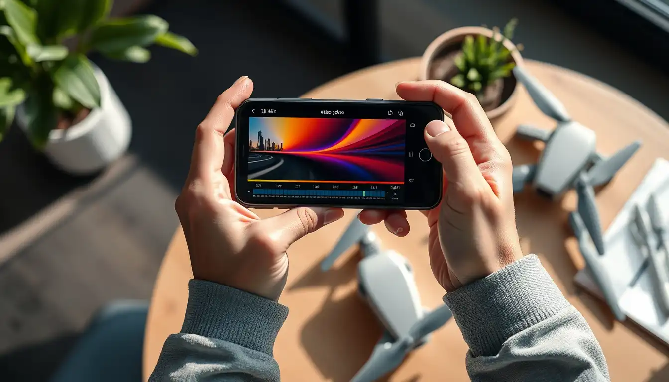 video editing for drone footage