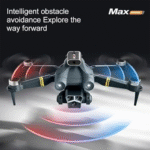 M3 MAX Brushless Triple 4K Camera Foldable OAS Drone