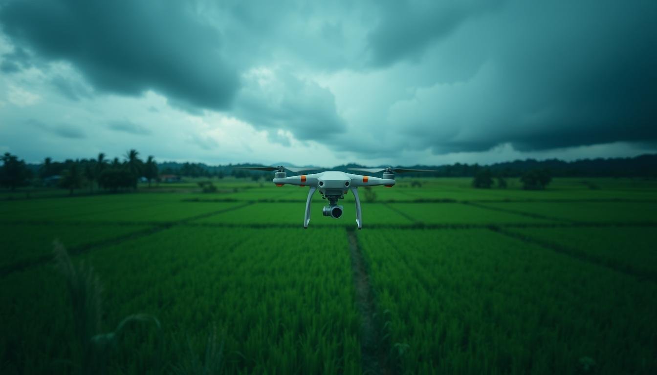 flying drones in Indian weather, drone flying tips for monsoon