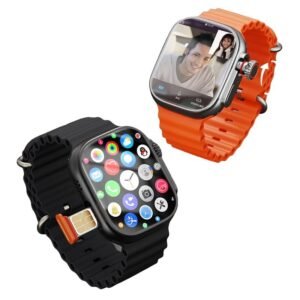 S12 Ultra Rotating Camera 4G Android Amoled Smart Watch