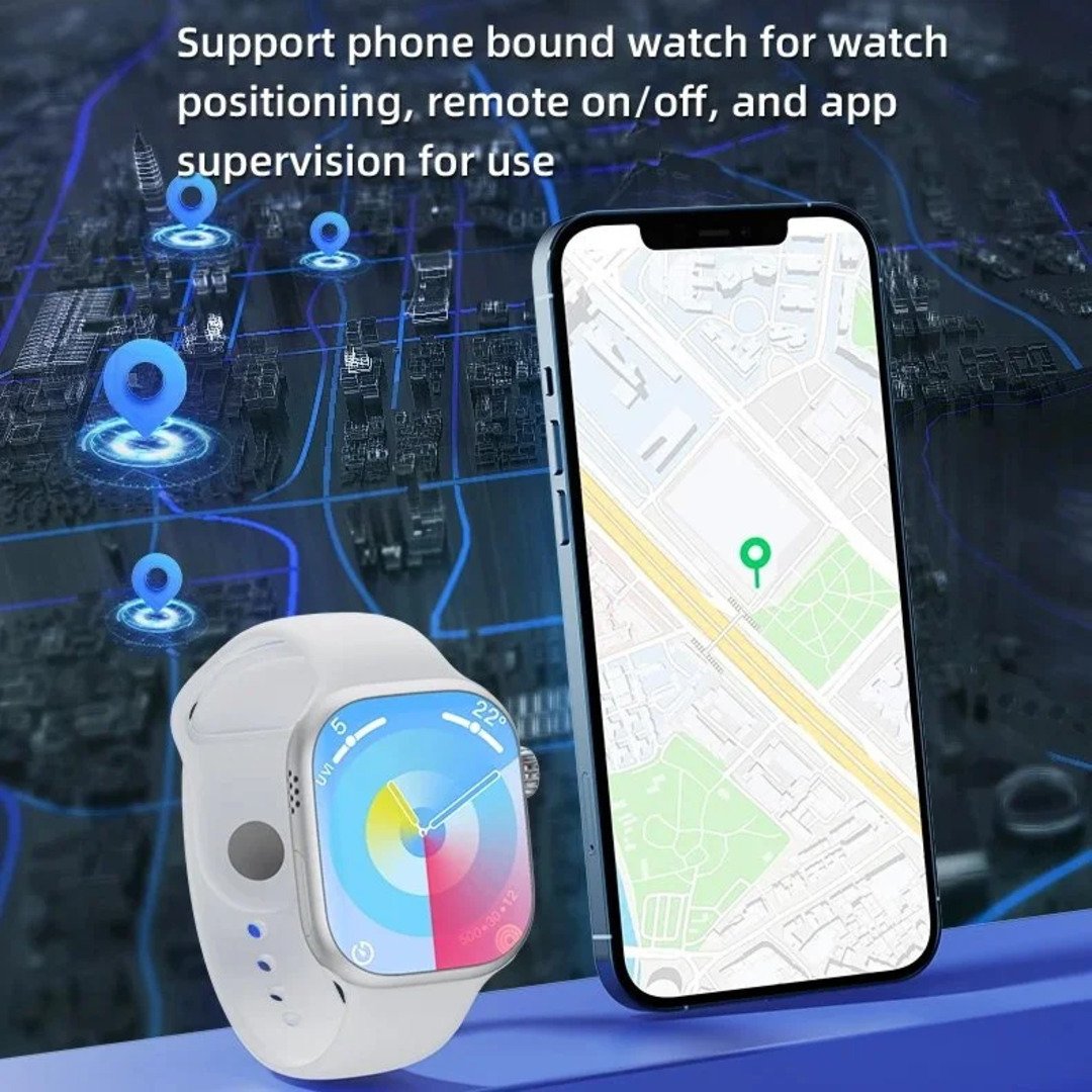 S9 Series 9 Rotating Camera 4G Android AMOLED Smartwatch 