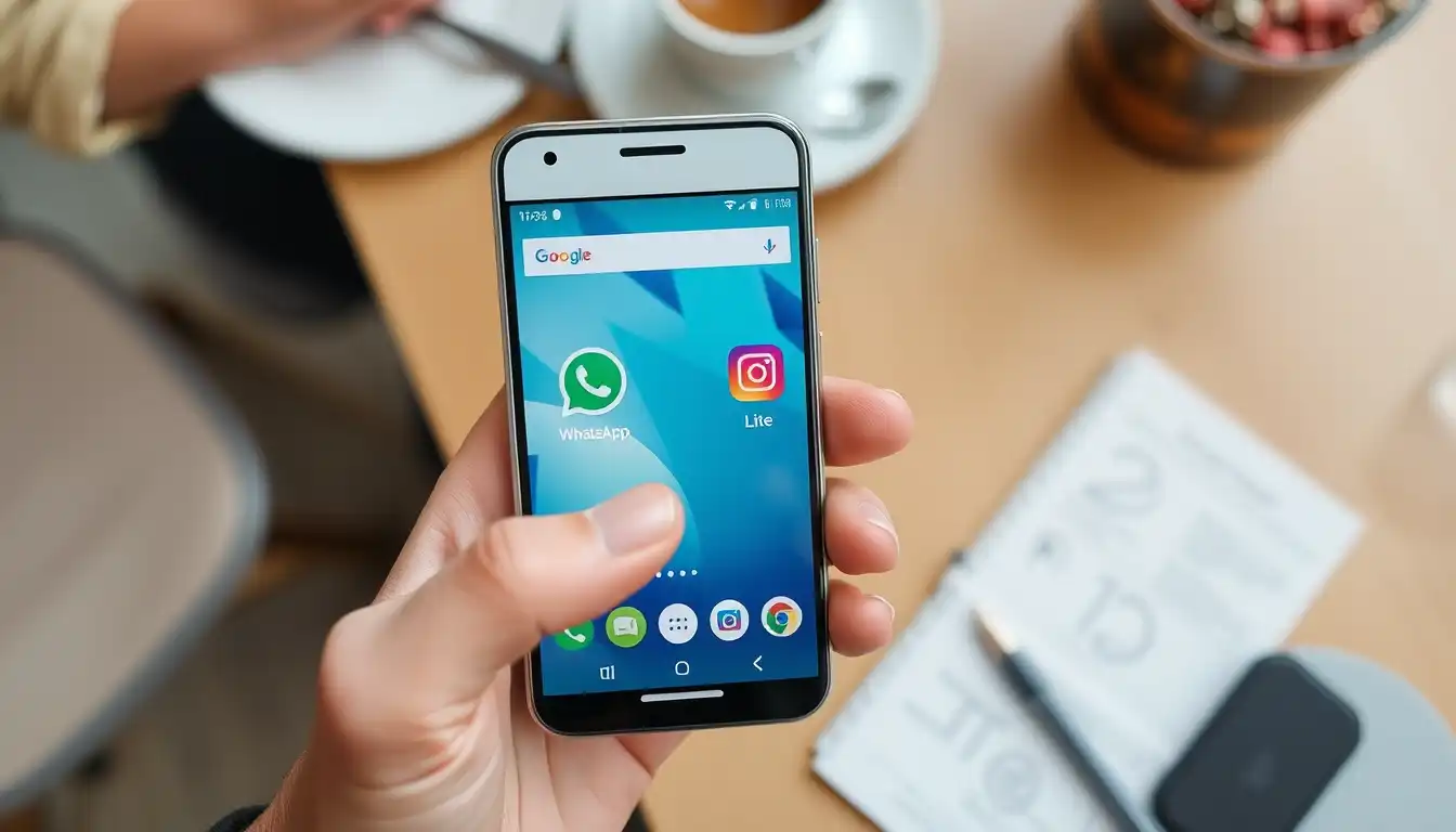 whatsapp on mini android phone, instagram on mini phone, use social media on small phone