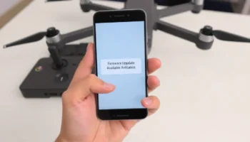 update drone firmware