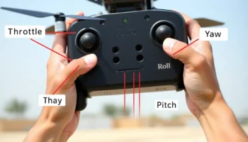 how to fly a drone with a controller