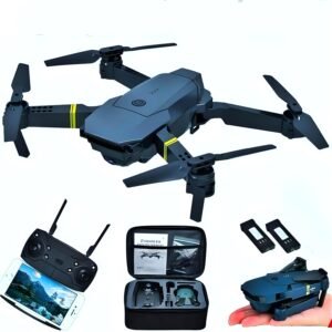 998 Pro Max Foldable Camera Drone- Dual HD Lens, 360° Stunts