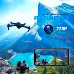 998 Pro Max Foldable Camera Drone- Dual HD Lens, 360° Stunts