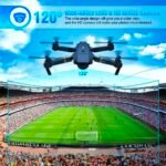 998 Pro Max Foldable Camera Drone- Dual HD Lens, 360° Stunts