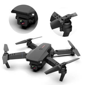 E88 Pro Foldable 4K Dual Camera Drone — WiFi FPV Quadcopter