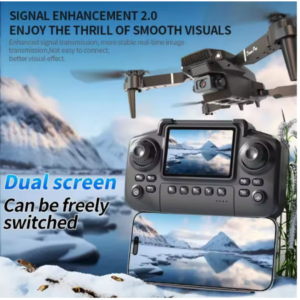 E88 Pro Foldable 4K Dual Camera Drone — WiFi FPV Quadcopter