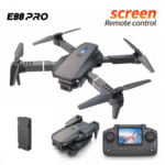 E88 Pro Foldable 4K Dual Camera Drone — WiFi FPV Quadcopter