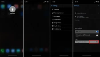 mini phone tethering, portable hotspot setup Android, share internet from phone