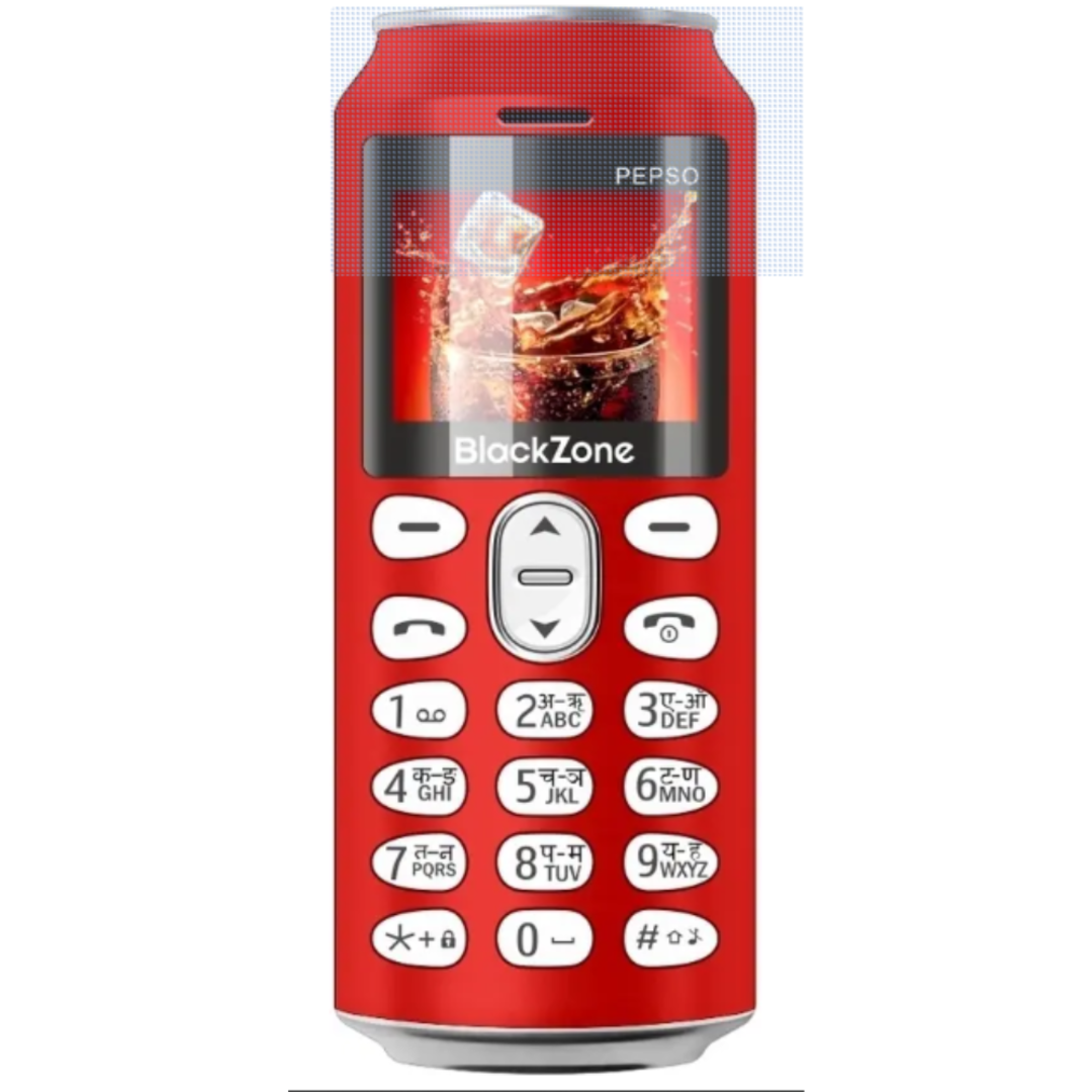 Blackzone Pepso Compact Feature Phone 32MB RAM /32 MB ROM