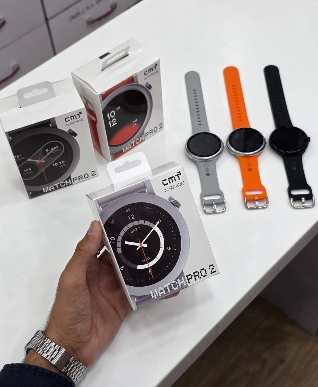 CMT Watch Pro 2- AMOLED Smartwatch with GPS, Gesture Control