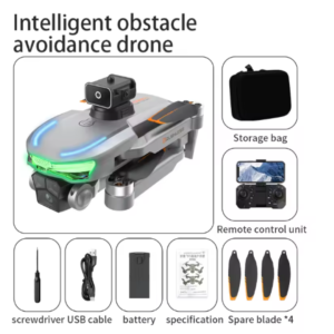 A17 8K Triple Camera Drone – OAS | Brushless Motor