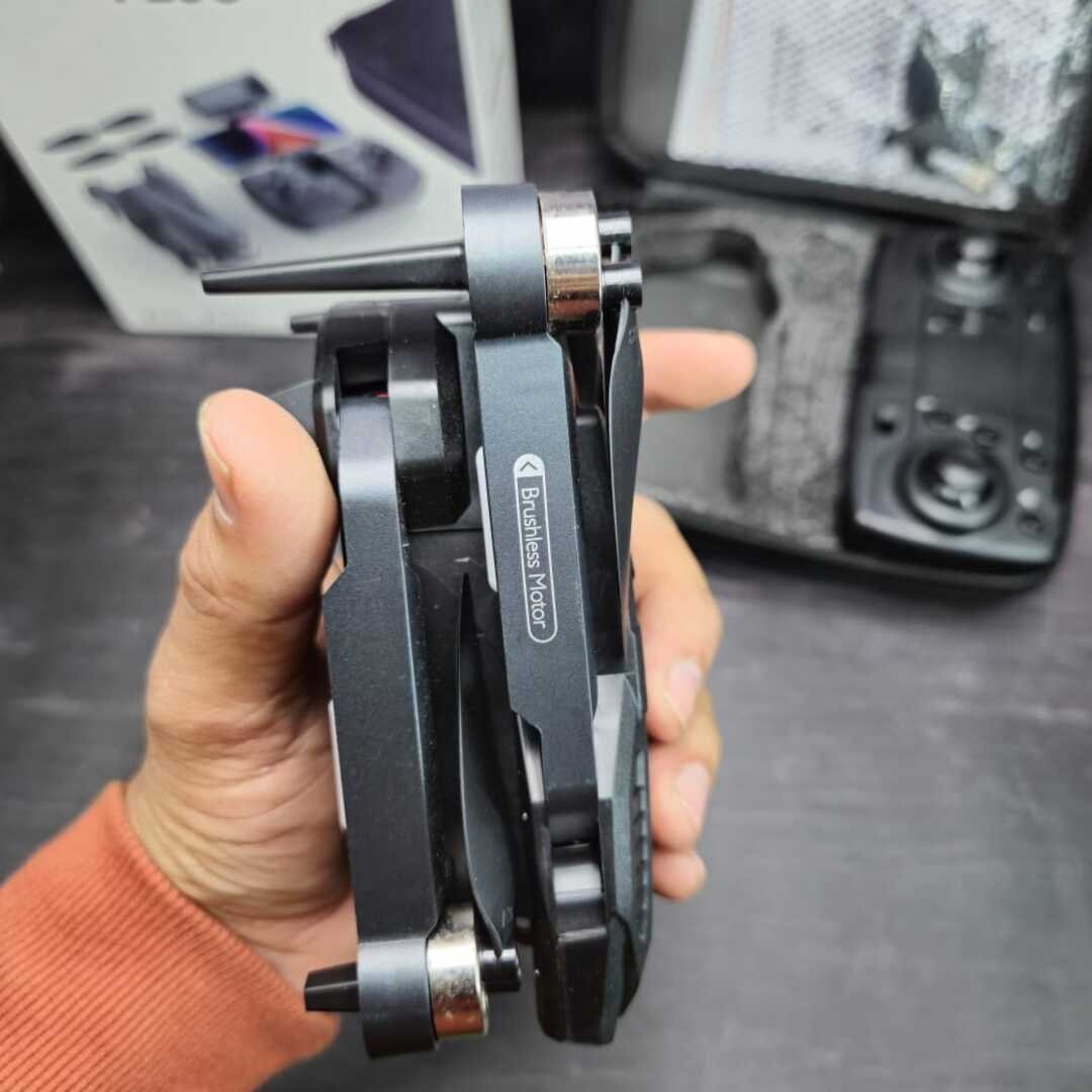 F198 Dual Camera 4K Foldable Brushless Drone – 720P FPV