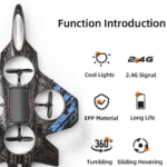 Fighter Jet Airplane 2.4G Remote Control RC Toy