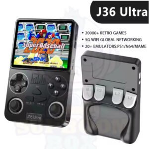J36 Ultra 128GB Retro Handheld Game Console– 3.5″ IPS Screen