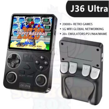 J36 Ultra 128GB Retro Handheld Game Console– 3.5″ IPS Screen
