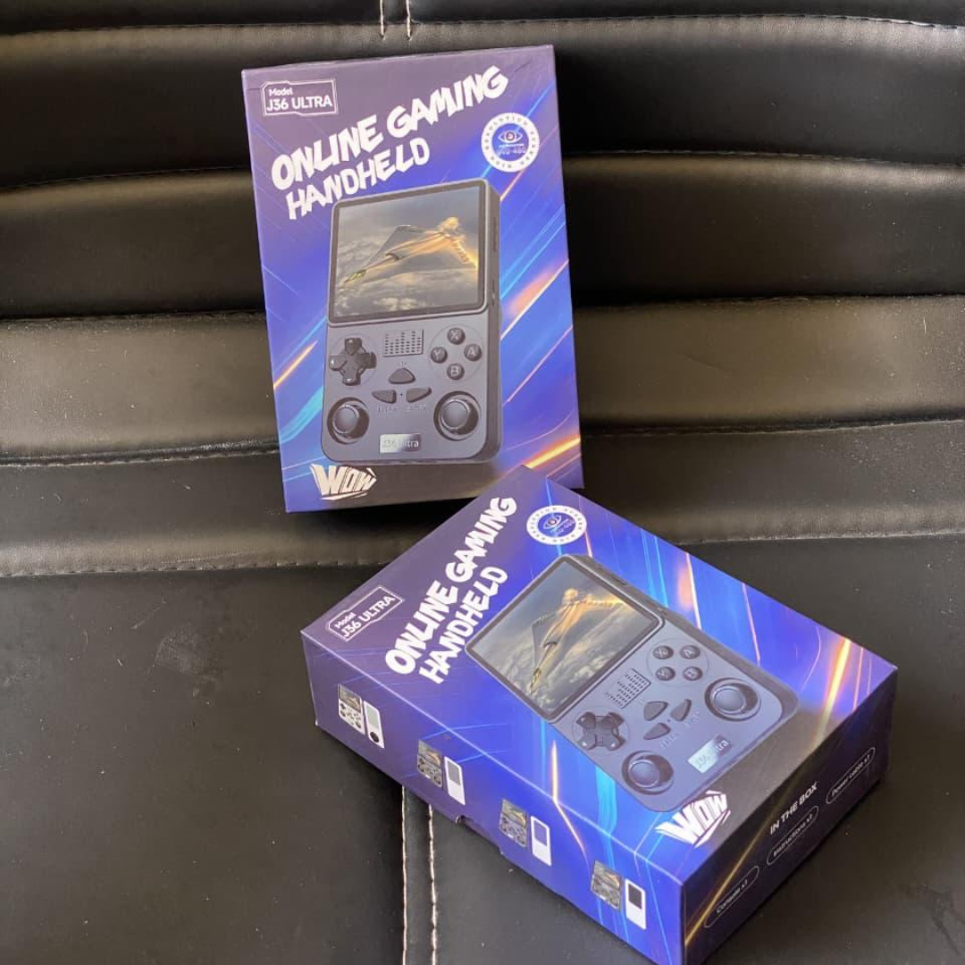 J36 Ultra 128GB Retro Handheld Game Console– 3.5″ IPS Screen