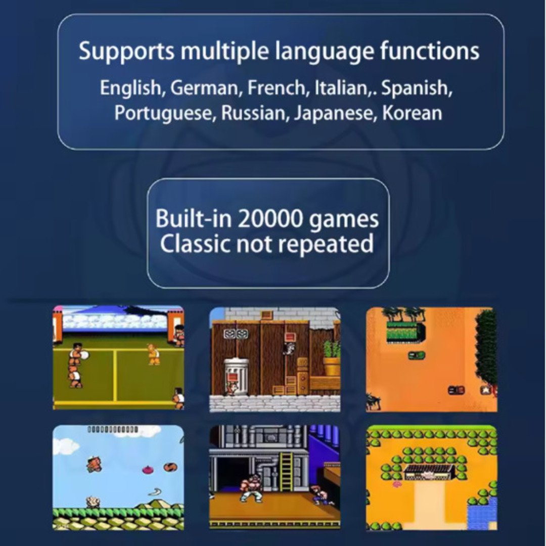 J36_7 J36 Ultra 128GB Retro Handheld Game Console– 3.5″ IPS Screen