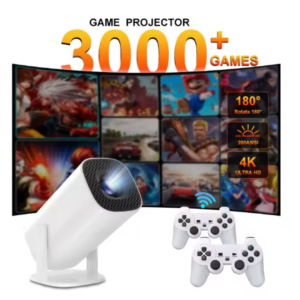 P30 Max 4K HD Android 11 Projector Dual Wireless Controllers